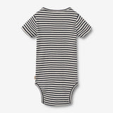 Wheat Main Kortermet Body Edvald Body 9432 navy rib stripe
