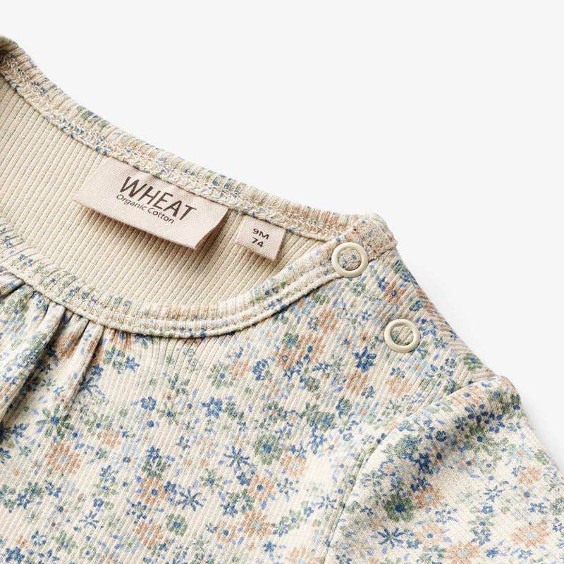 Wheat Main  Body S/S Linette Underwear/Bodies 3337 sandshell mini flowers