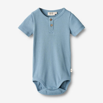 Wheat Main  Body S/S Magnus Underwear/Bodies 1043 blue