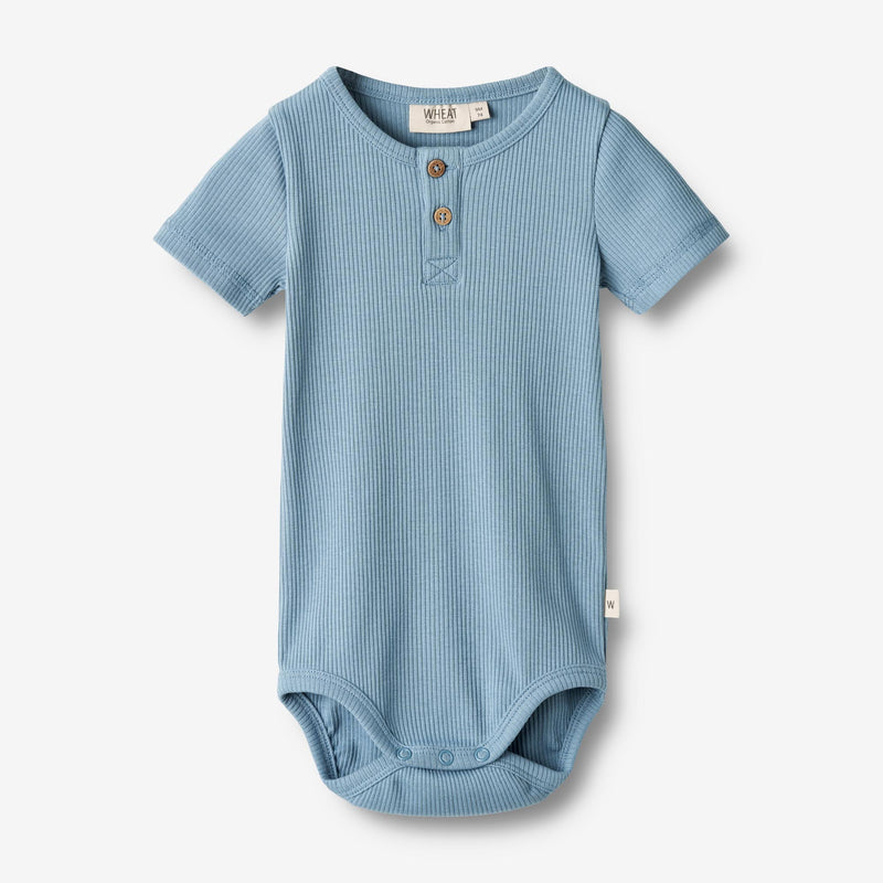 Wheat Main  Body S/S Magnus Underwear/Bodies 1043 blue