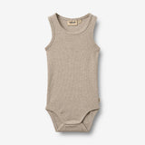Wheat Main Body Ermeløs Lasse Body 0072 gravel melange
