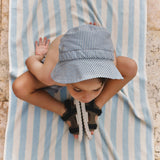 Wheat Main Bøllehatt Tilo Accessory 9580 blue swim stripe