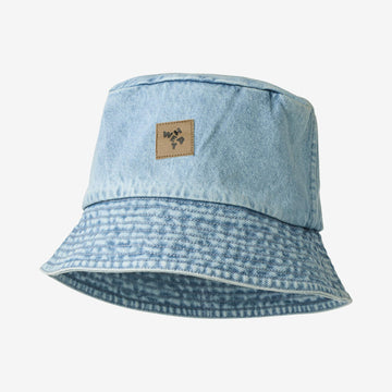Wheat Main Bøttehatt Charlie Denim 4030 light blue