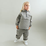 Wheat Outerwear Bomullssporbukser Kalloa Trousers 9596 flint stripe