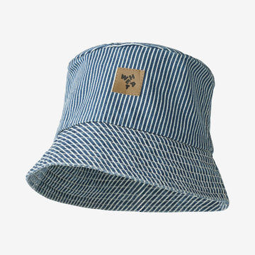 Wheat Main Bøttehatt Charlie Accessory 1185 denim stripe