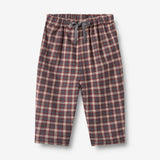 Wheat Main Bukse Arne Trousers 1314 blue holiday check