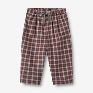 Wheat Main Bukse Arne Trousers 1314 blue holiday check