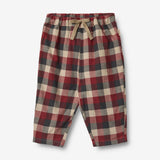 Wheat Main Bukse Arne Trousers 9588 red blue check