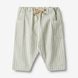 Wheat Main  Bukser Arne Trousers 4109 aquablue stripe