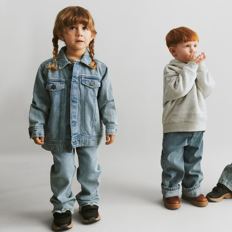 Wheat Main Bukser Felix Denim 4030 light blue
