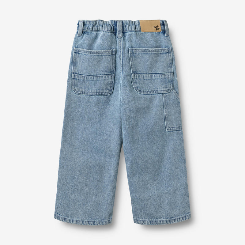 Wheat Main Bukser Felix Denim 4030 light blue