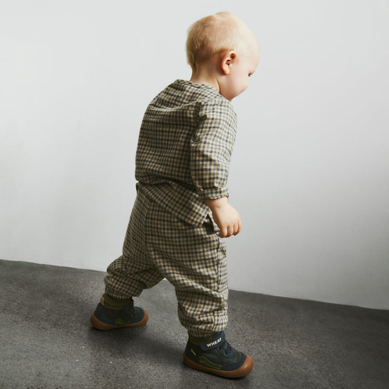 Wheat Main Bukser Fôret Blake Trousers 1306 blue check