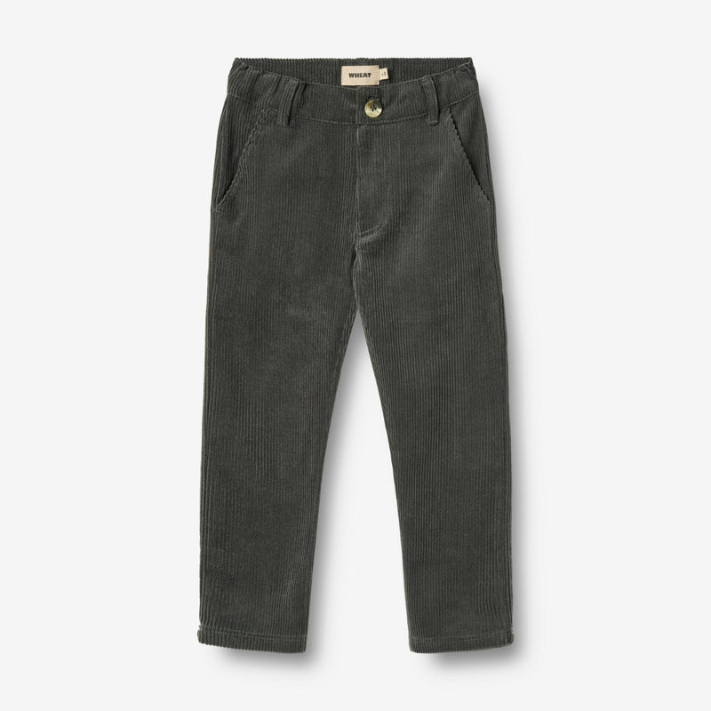 Wheat Main Bukser Hugo Trousers 9526 black sea