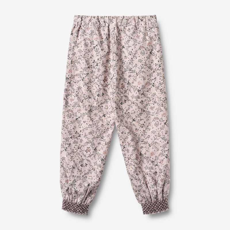 Wheat Main Bukser Linede Sara Trousers 9559 lilac checked flowers