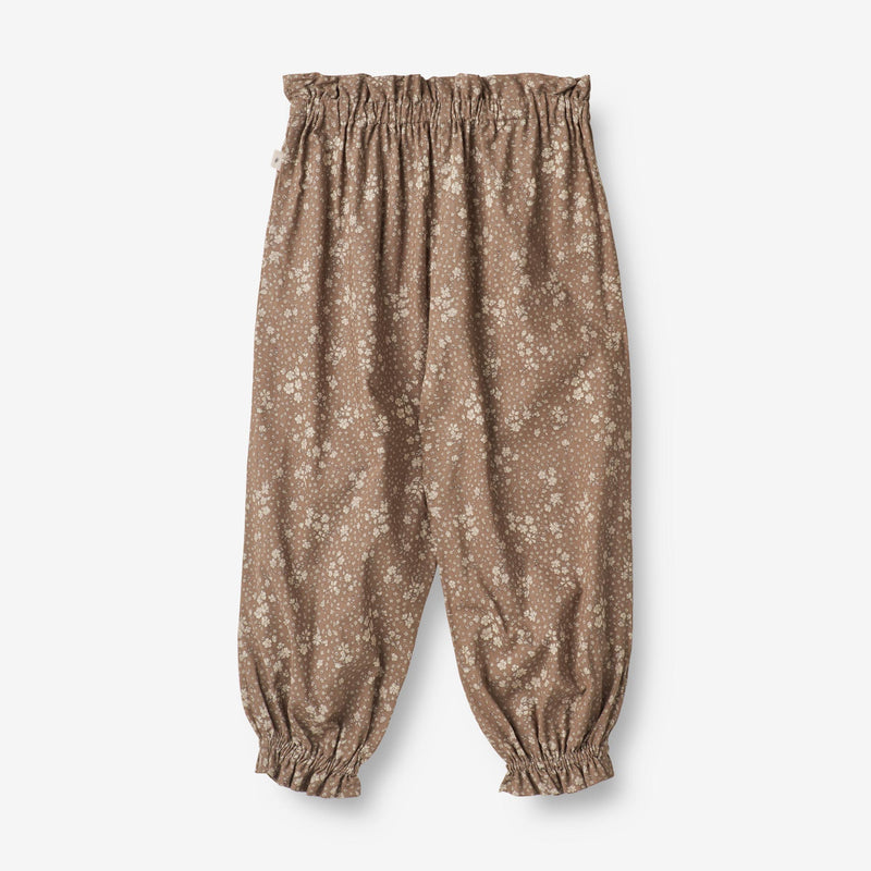 Wheat Main  Bukser Polly Trousers 9502 cocoa brown flowers