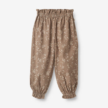 Wheat Main  Bukser Polly Trousers 9502 cocoa brown flowers
