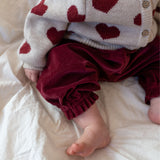 Wheat Main Bukser Polly Trousers 9590 ruby red