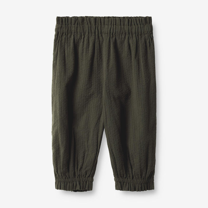 Wheat Main  Bukser Polly Fôret | Baby Trousers 0025 black coal