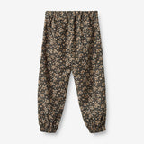 Wheat Main  Bukser Shilla Trousers 0027 black coal flowers