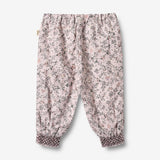Wheat Main Bukser foret Sara Trousers 9559 lilac checked flowers