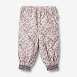 Wheat Main Bukser foret Sara Trousers 9559 lilac checked flowers