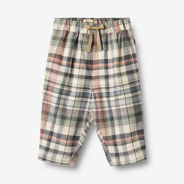 Wheat Main Bukser med fôr Arne Trousers 9560 multi check