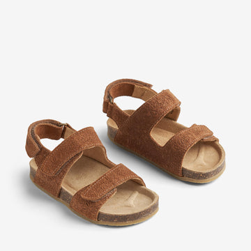 Wheat Footwear  Cameron Åpen Sandal Sandals 9002 cognac