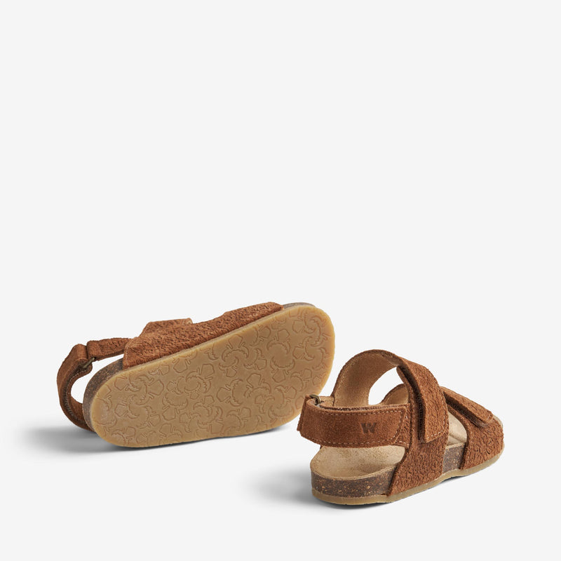 Wheat Footwear  Cameron Åpen Sandal Sandals 9002 cognac