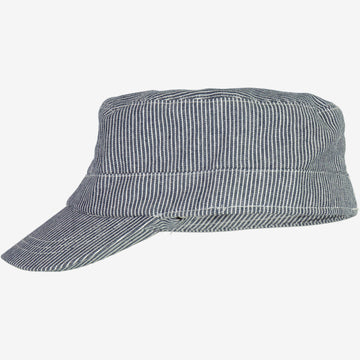 Wheat Main  Caps Emil Acc 1197 navy denim stripe