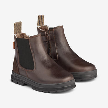 Wheat Footwear Chai Ull Chelsea Tex Winter Footwear 3053 dark brown