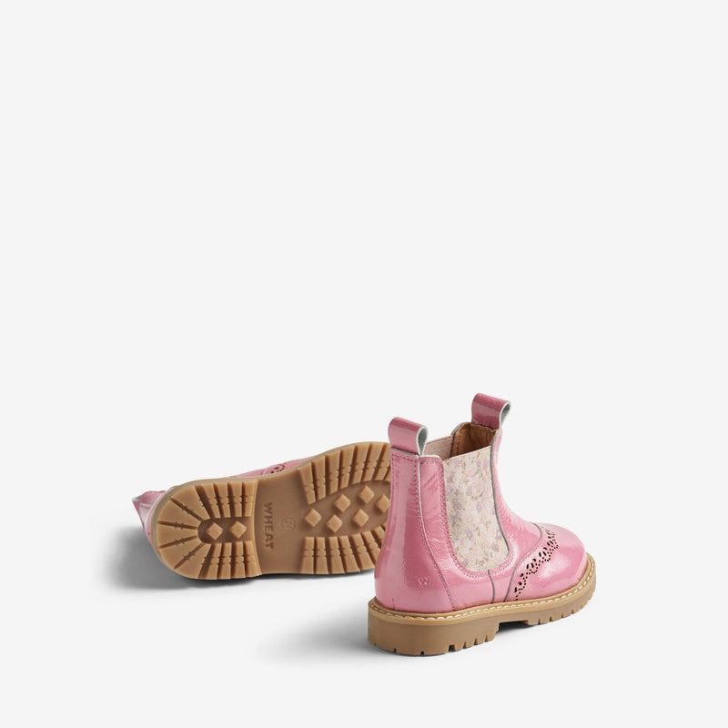 Wheat Footwear  Chelsea Double Elastic Champ Casual footwear 2356 pink