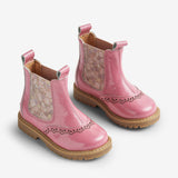 Wheat Footwear  Chelsea Double Elastic Champ Casual footwear 2356 pink