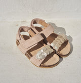 Wheat Footwear  Clara Åpen Sandal Kork Sandals 9009 beige rose