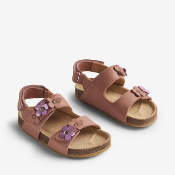Wheat Footwear  Clare Flowers Åpen Sandal Kork Sandals 2021 old rose