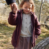 Wheat Main Corduroy Skjørt Catty Skirts 1135 dry rose