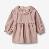 Wheat Main Corduroy kjole Linda | Baby Dresses 1135 dry rose