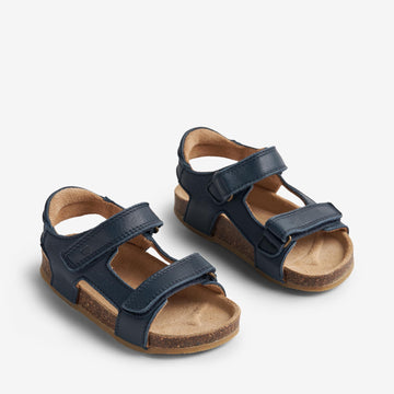 Wheat Footwear Sandal Kork Corey Sandal 1432 navy