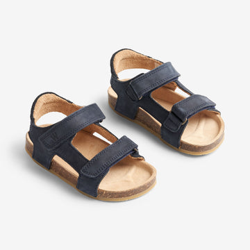 Wheat Footwear Corey Sandal Sandals 1432 navy