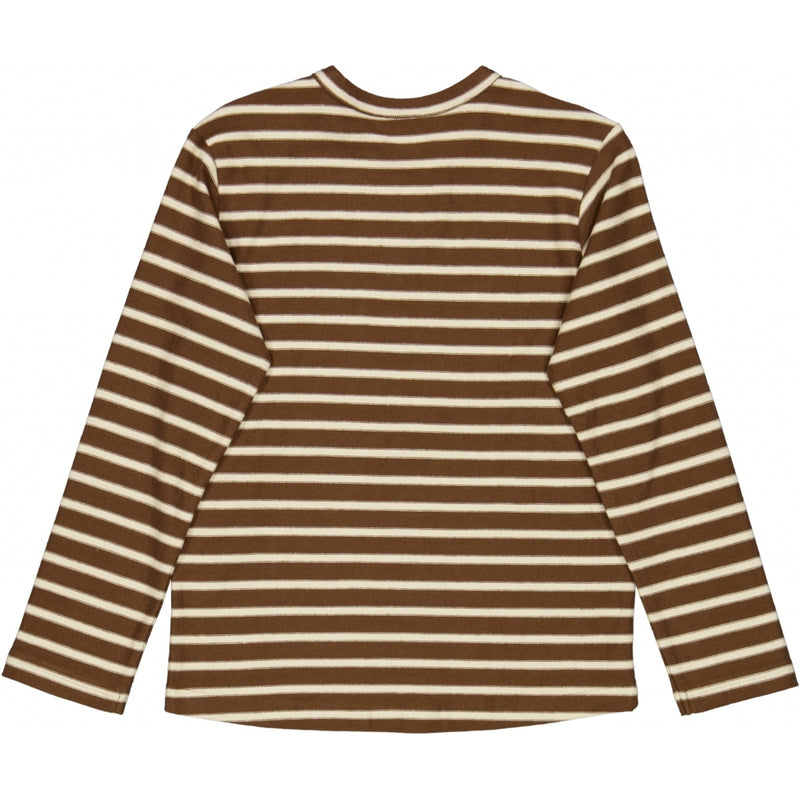 Wheat Main Crewneck Anton Sweatshirts 3201 walnut