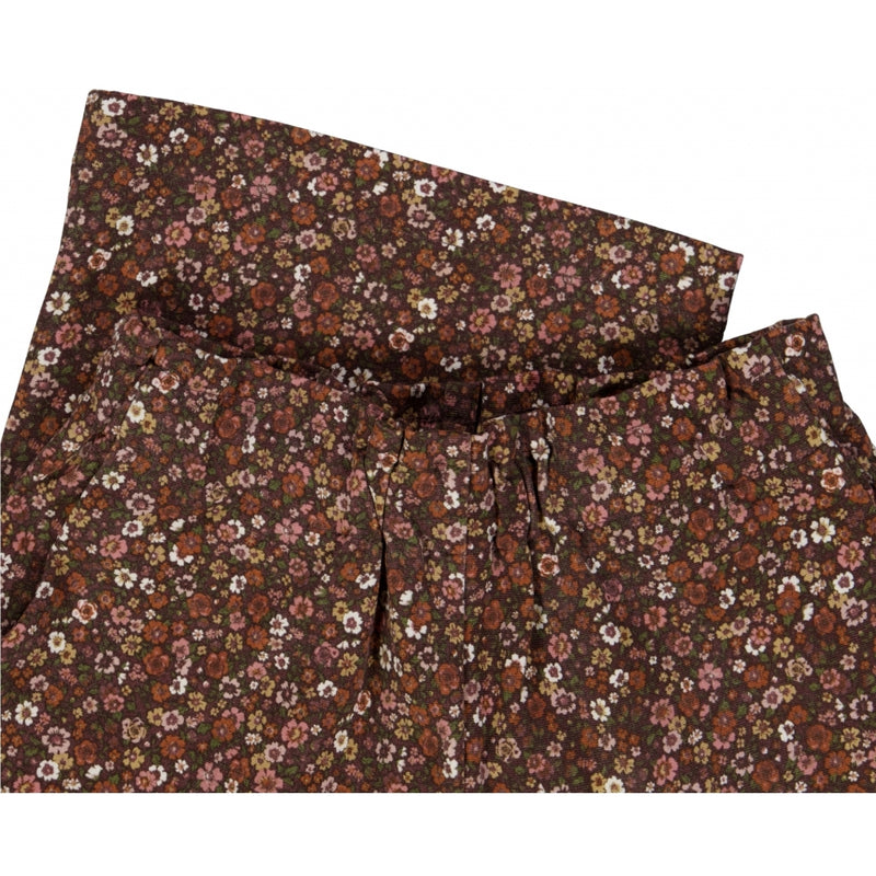 Wheat Main Culotte Bukser Marena Trousers 2753 maroon flowers