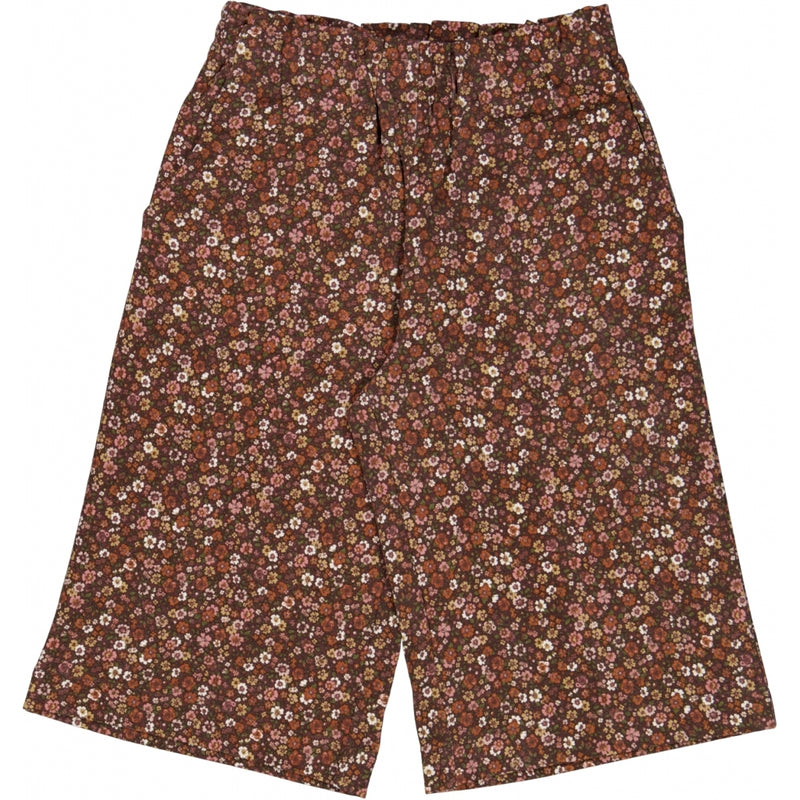 Wheat Main Culotte Bukser Marena Trousers 2753 maroon flowers