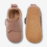 Wheat Footwear Dakota Skinn Innendørs Sko | Baby Indoor Shoes 2163 dusty rouge 