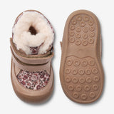 Wheat Footwear Daxi Ull Tex Print | Baby Prewalkers 2036 rose dust flowers