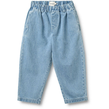 Wheat Main Denim Bukser Julian Trousers 9774 light blue denim