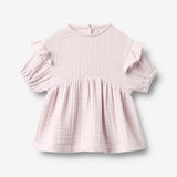Wheat Main Dress 3/4 Sleeve Gro Dress 9655 purple light flowers