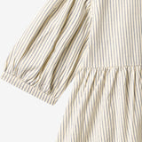 Wheat Main Dress 3/4 Sleeve Magda Dress 9759 dark blue stripe