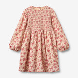 Wheat Main Dress L/S Sylvia Dress 9772 almond peach flowers
