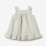 Wheat Main Dress Ruffle Ayla Dress 9444 summer blue stripe