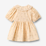 Wheat Main Dress S/S Adele Dress 9632 barely apricot flowers