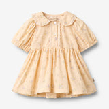 Wheat Main Dress S/S Adele Dress 9632 barely apricot flowers